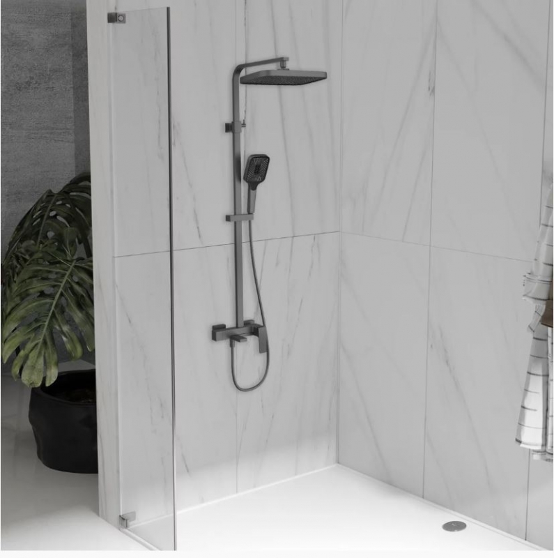 Душевая система Vincea Cube графит