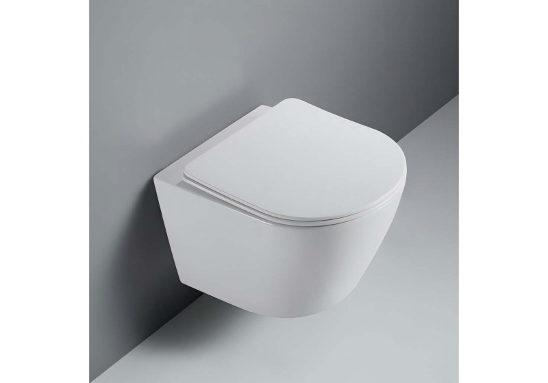 Унитаз подвесной с сиденьем в комплекте Aquatec Либерти