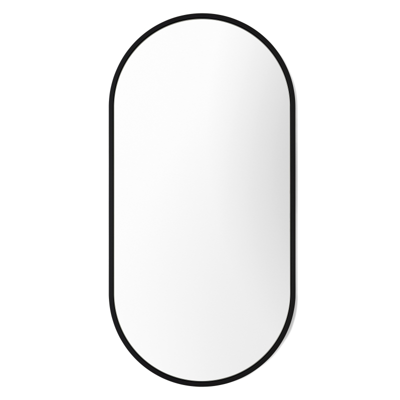 Зеркало индивидуальный заказ Color Black 50x90 