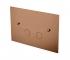 Кнопка для инсталляции Boheme, латунь BRUSHED BRONZE ультраплоская
