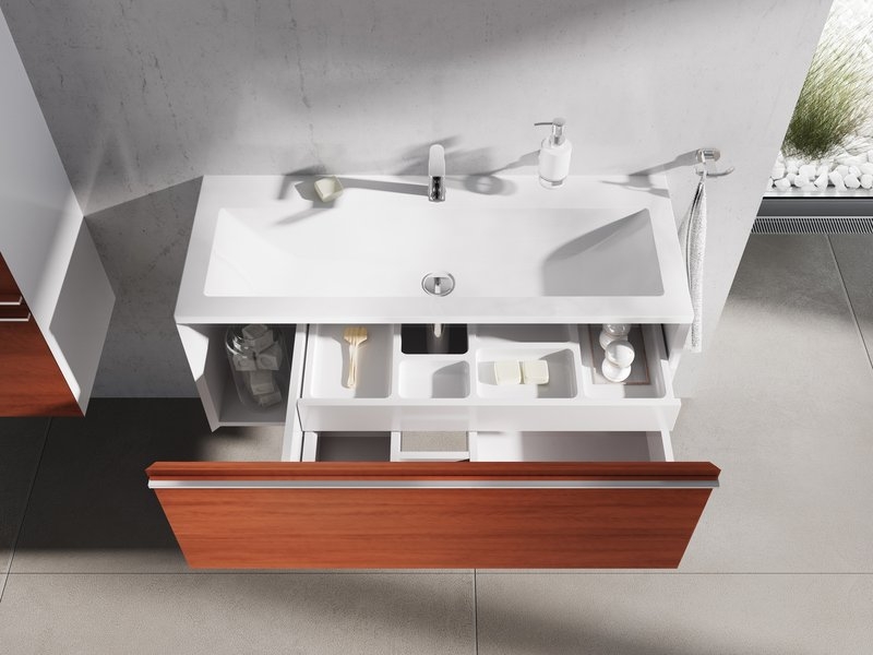 Умывальник Ravak Clear 1000 100x38, отв для смесителя