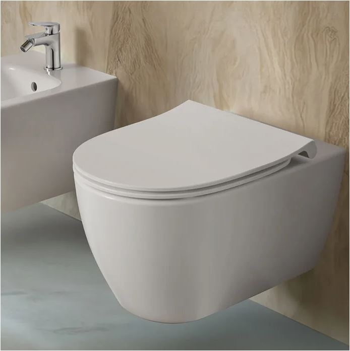 Унитаз подвесной Ideal Standard i.life O Tornado HydroTwist + сиденье тонкое Soft-clos