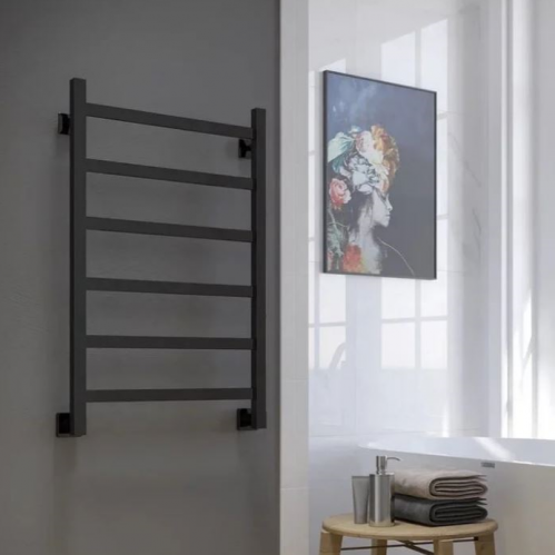 Полотенцесушитель водяной PALERMO черный матовый