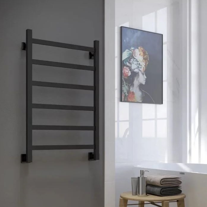 Полотенцесушитель водяной PALERMO черный матовый