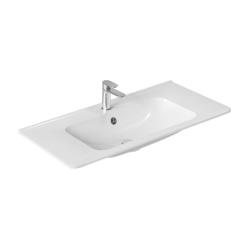 Тумба подвесная с умывальником Vincea Vico 100см