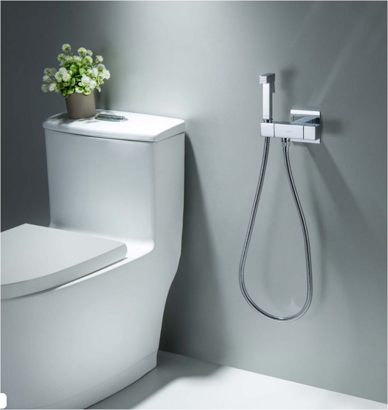 Комплект для гигиенического душа термостатический встроенный  AQUATEK Либра