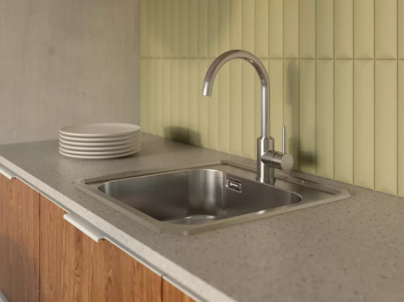 Кухонная мойка из нержавейки Omoikiri Notoro 48-IN нержавеющая сталь