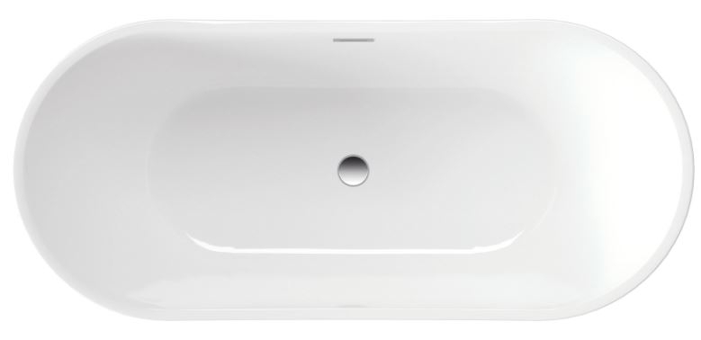 Акриловая ванна,DEANTE ARNIKA отдельностоящая, овальная, 160*72