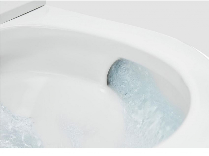 Унитаз подвесной Roca Ona Rimless Vortex, с крышкой soft-close 53*36