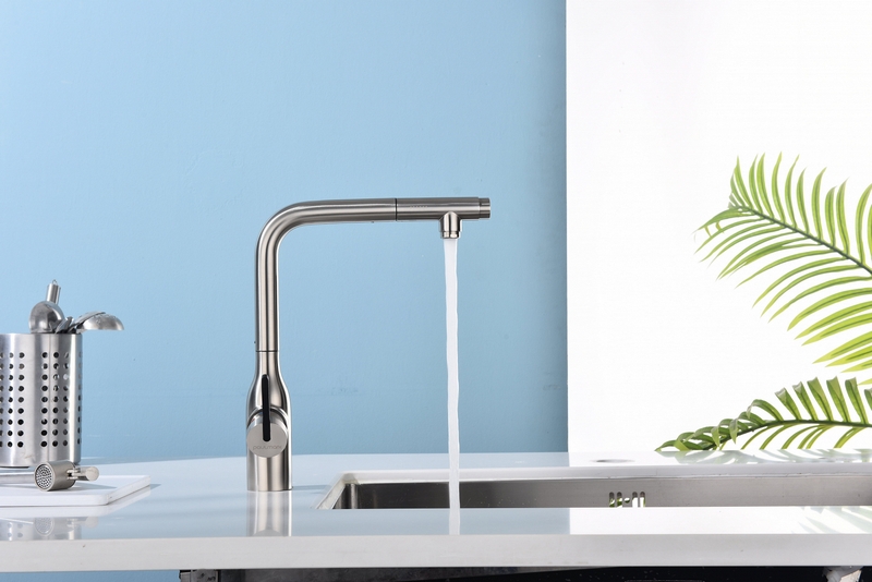 Смеситель PAULMARK VIPER , (стальной/нержавеющая сталь)