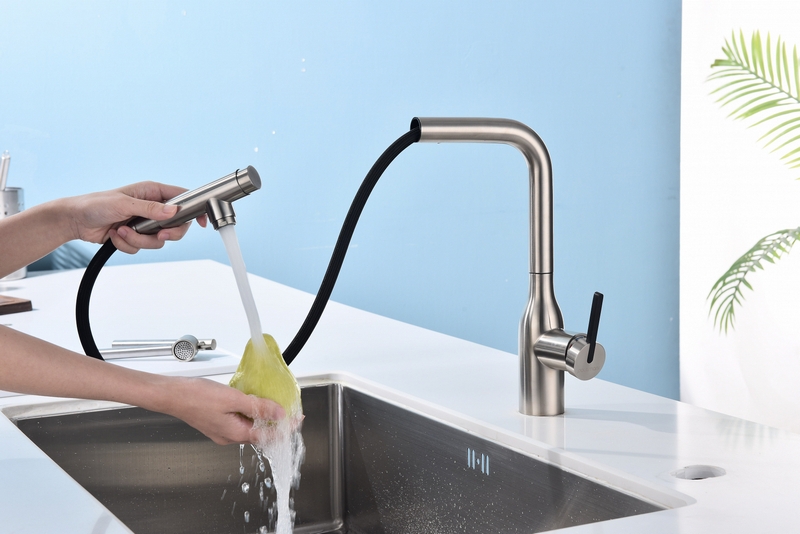 Смеситель PAULMARK VIPER , (стальной/нержавеющая сталь)