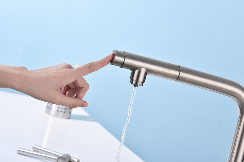 Смеситель PAULMARK VIPER , (стальной/нержавеющая сталь)