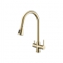 Смеситель PAULMARK LANGE (золото/светлое брашированное золото)