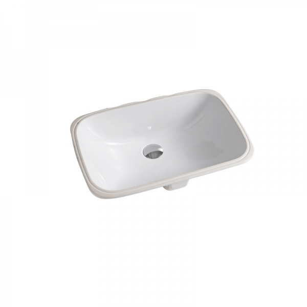 Artceram WASHBASINS NETTUNO Раковина 56х38 см, без отв., с креплениями, встраиваемая, цвет: белый