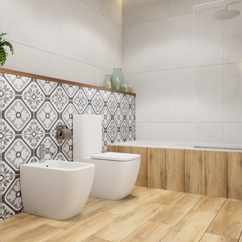 Биде Lavinia Boho One напольное 35,5х52