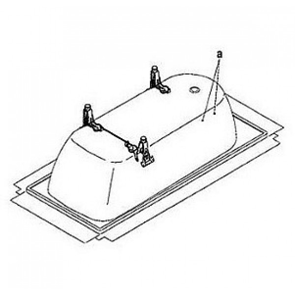 Ножки для стальной ванны Kaldewei