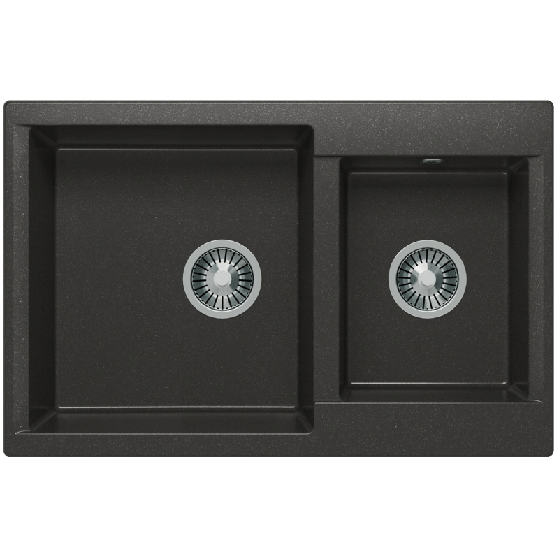 Мойка POLYGRAN BRIG 772 черный №16