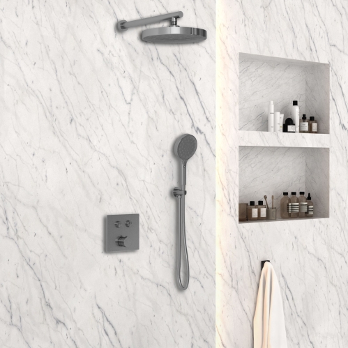 Душевая система Vincea Inspire графит