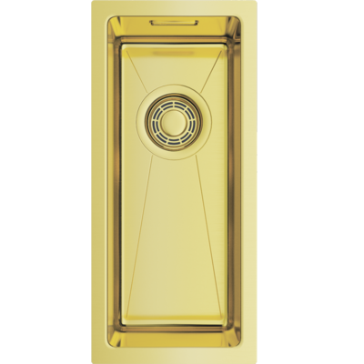 Кухонная мойка из нержавейки Omoikiri Taki 20-U/IF-LG светлое золото