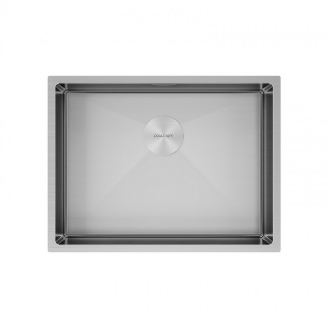 КУХОННАЯ МОЙКА PAULMARK NEXT 58 UNI (СТАЛЬНОЙ/БРАШИРОВАННАЯ СТАЛЬ)