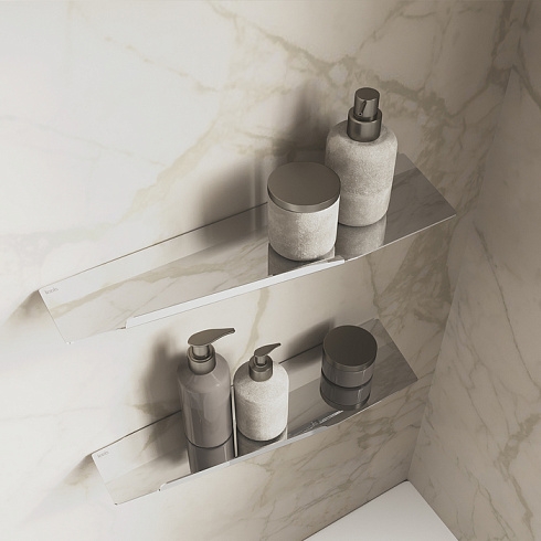 Полка Слайд 40 см хром 