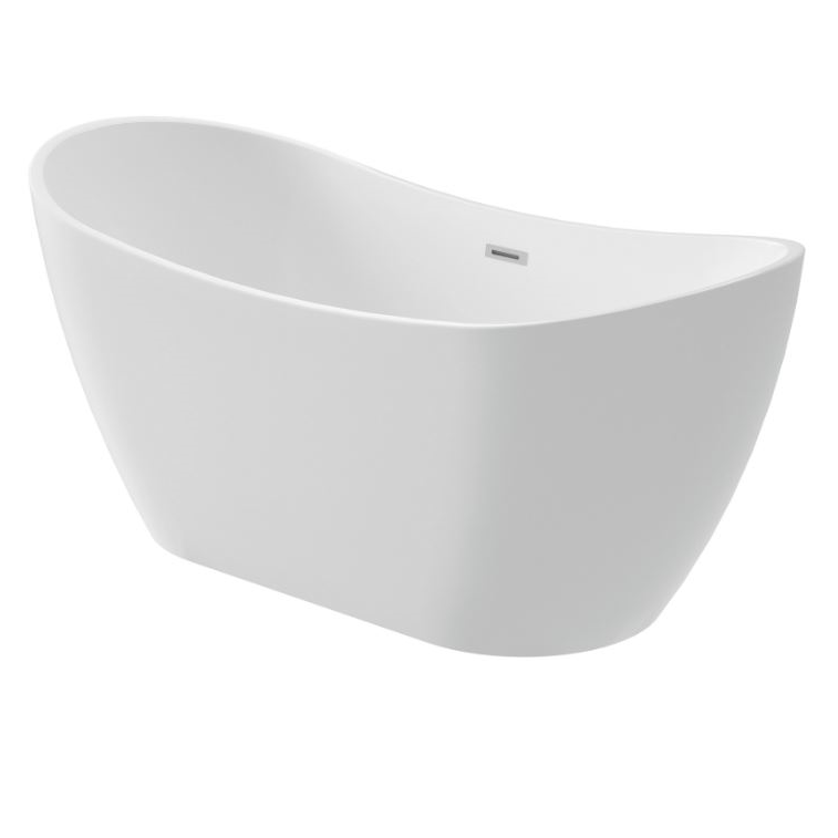 Акриловая ванна, DEANTE ARNIKA отдельностоящая, овальная - 150 см
