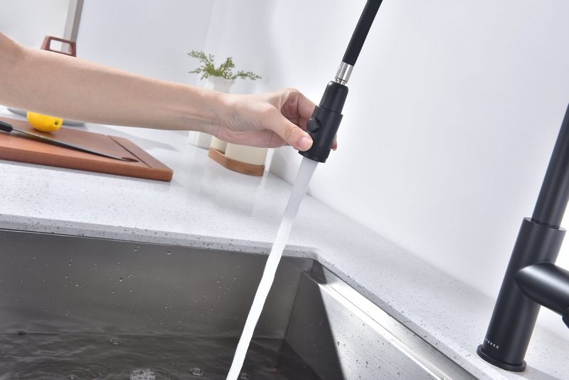 Смеситель PAULMARK UNIVERSAL (черный/вороненая сталь)