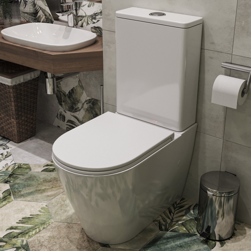 Напольный унитаз Roxen Wailet Tornado  Rimless Soft Close