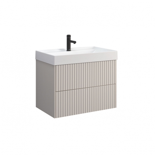 Тумба под умывальник Belux Сиртаки НП 70-02, Светлый Миндаль матовый