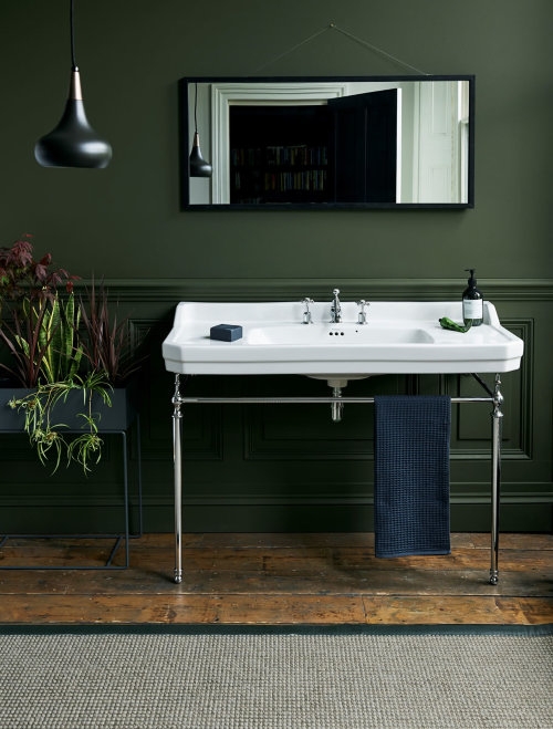 Burlington Edwardian РАКОВИНА 120 СМ НА 1 ИЛИ 3 ОТВЕРCТИЯ 