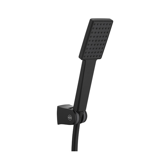 Armatura Logon Black Душевой гарнитур с 3-функц. лейкой, черный