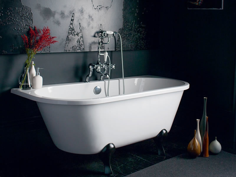 ВАННА АКРИЛОВАЯ BURLINGTON AVANTEGARDE С НОЖКАМИ 1700 х 750 х 630 мм