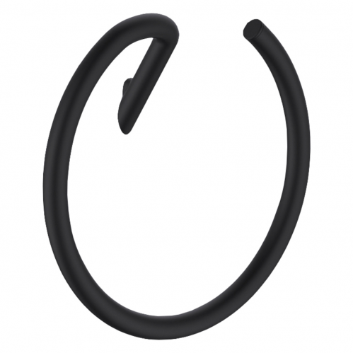 Deante Silia Держатель для полотенец круглый, черный