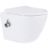 Унитаз подвесной Roxen Antares Bidet Tornado с функцией биде, сиденье Duroplast, Soft Close 49x36