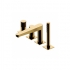 Смеситель на борт ванны Omnires Contour брашированное золото