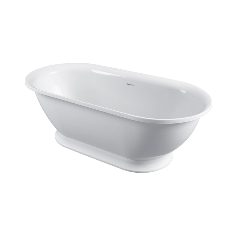 Ванна из литого мрамора Белюкс Анжело Ан-1650 164,4x79,9