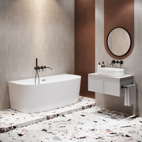 Ванна акриловая Wellsee Belle Spa 2.0 160x75 белый глянец (слив-перелив белый глянец)