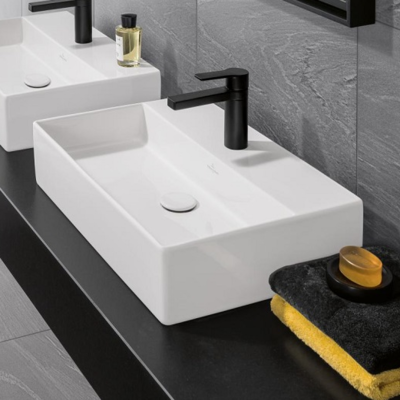 Раковина Villeroy&Boch Memento, 60x42 см, цвет альпийский белый CeramicPlus