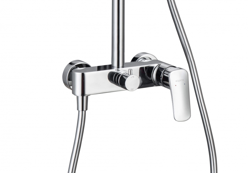 Душевая система AQUATEK  ВЕГА, хром