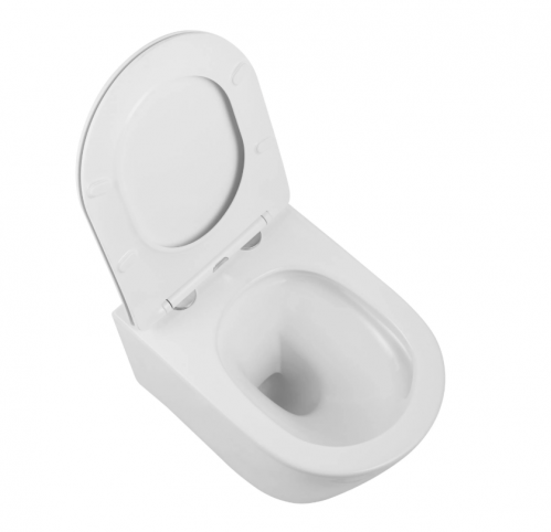 Унитаз Prato Рим  52x36,5 сиденье Duroplast, микролифт