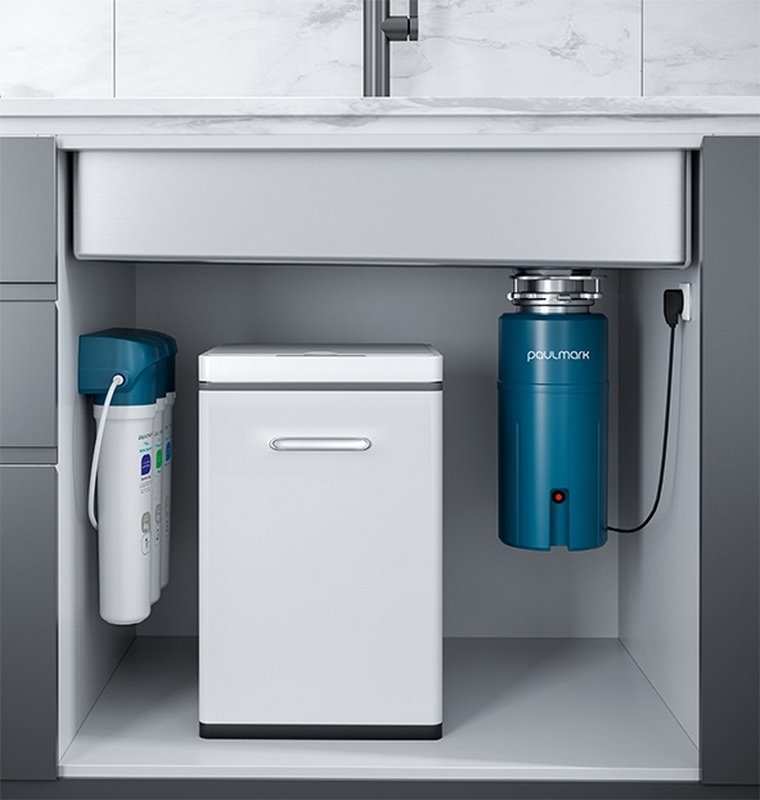 КУХОННАЯ МОЙКА PAULMARK NEXT-SKEW 540, вороненая сталь 