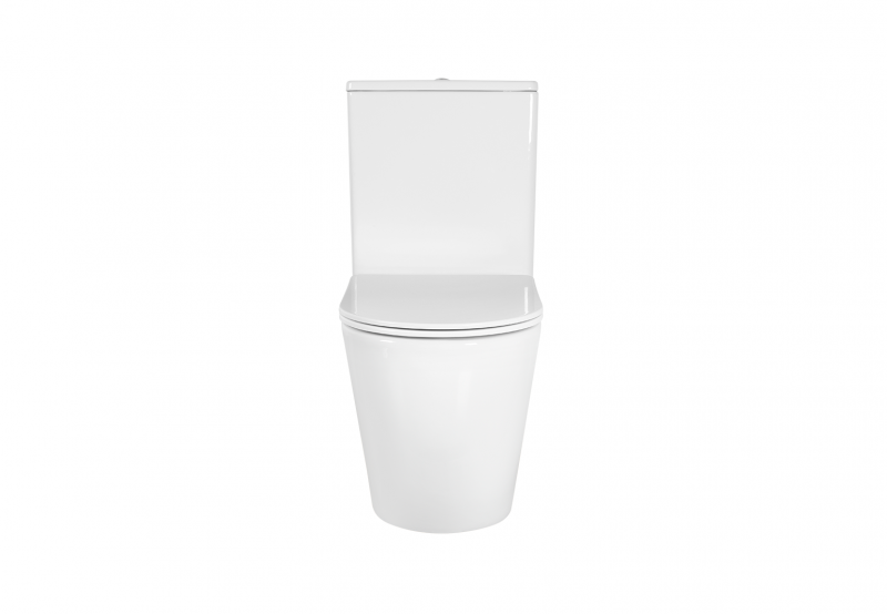 Унитаз-компакт напольный с бачком Aquatek ЕВРОПА с сиденьем Soft Close, смыв торнадо (воронка-водоворот)