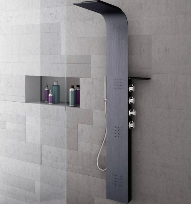 Гидромассажная панель Cerutti Bella B черный матовый