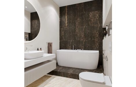 Акриловая ванна Lavinia Boho Art 170х75 с экраном и ножками