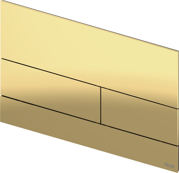 Металлическая панель смыва унитаза TECEsquare II для системы с двойным смывом, материал металл