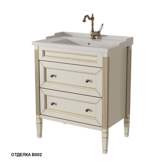 Caprigo ALBION  Promo 70 тумба с умывальником, массив (с экспозиции салона)