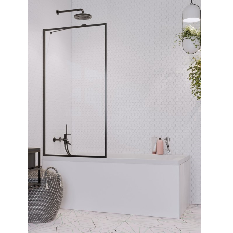 Шторка на ванну Radaway Idea Black PNJ 90x150 frame
