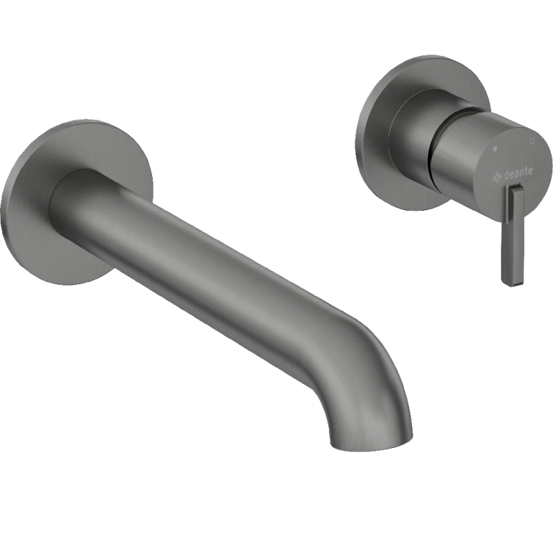 DEANTE SILIA СМЕСИТЕЛЬ ДЛЯ РАКОВИНЫ СКРЫТОГО МОНТАЖА, графит