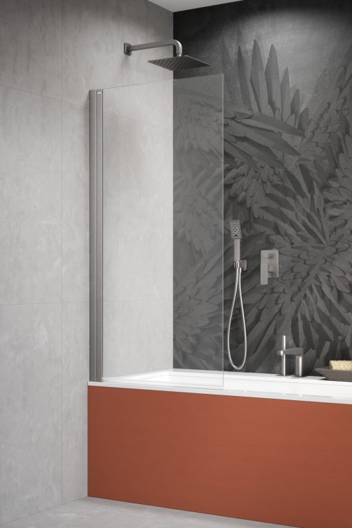 Душевая шторка Radaway Nes  PNJ I никель брашированный