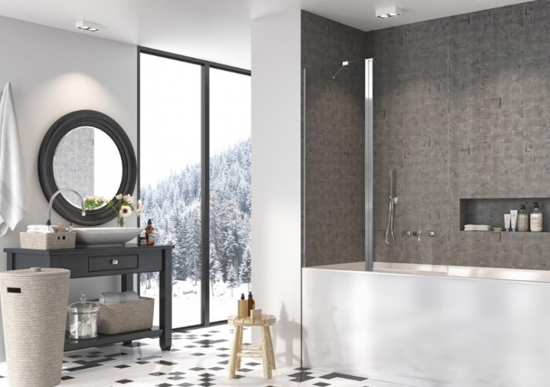 Шторка на ванну Radaway Nes PND II